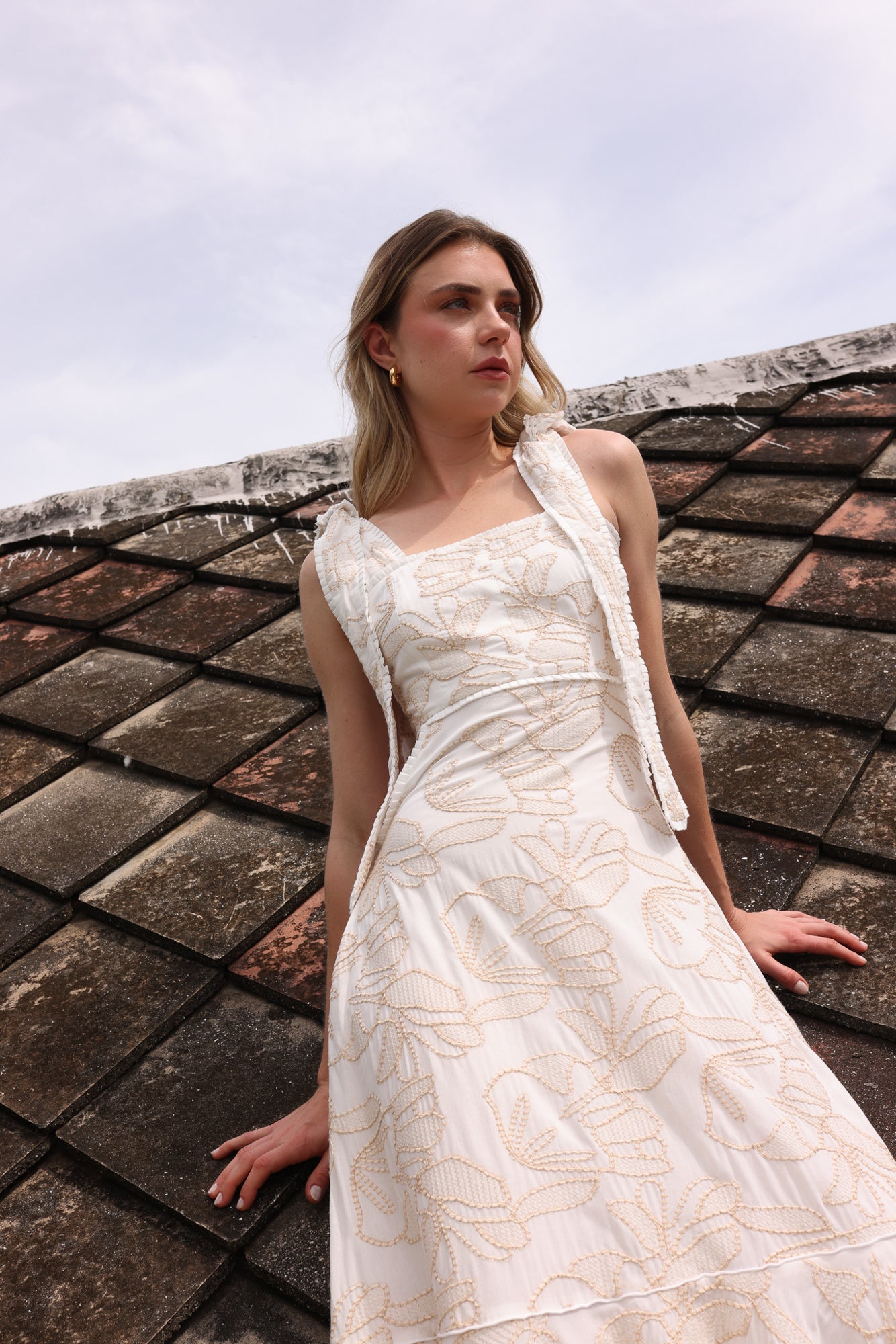 Vestido midi Serenata