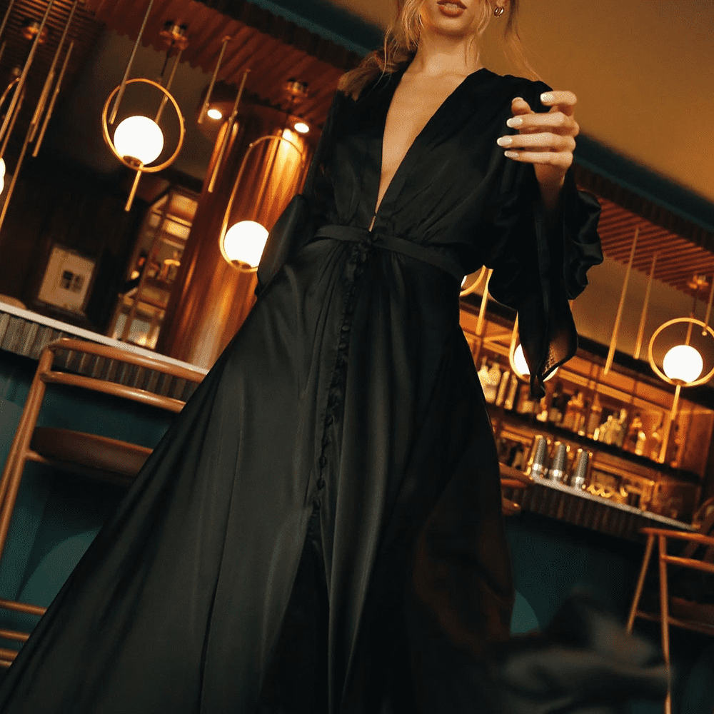 Ignacia Negro dress